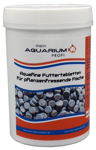 Aquafine Futtertabletten für pflanzenfressende Fische 160 g / (250 ml)